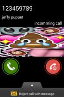 Poop Emoji Fake Call скриншот 2