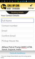 Call Up Cab - Surat Taxi स्क्रीनशॉट 3