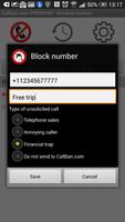 1 Schermata CallBan.com stops phone spam!