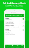 Blacklist Calls 2018:Call Blocker capture d'écran 3
