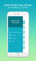 How to Get Call Detail - Get Number Call History capture d'écran 2