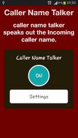 Poster caller name talker