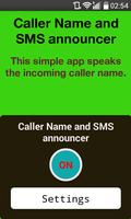 Caller Name&SmS announcer poster