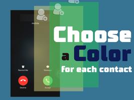 Caller Color ID الملصق