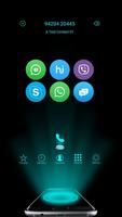 CSD Hologram Dialer Theme HD imagem de tela 1