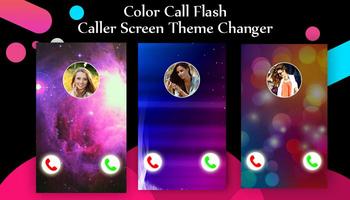 Color Caller ID Screen & Flash Affiche