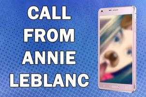 Annie LeBlanc Simulated Call الملصق