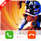 Circus Baby Phone Call Simulation simgesi