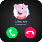 Fake Call From Pepa Pig 2018 icon