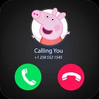 Fake Call From Pepa Pig 2018 capture d'écran 1