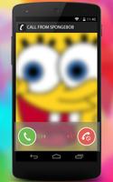 Call from Sponge Video Bob تصوير الشاشة 1