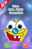 Call from Sponge Video Bob اسکرین شاٹ 2