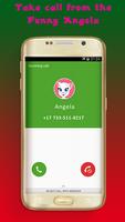 Call from cat talking angela Affiche