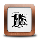 Ideas de diseño de letra de caligrafía icono