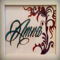 Calligraphy Name Art imagem de tela 1