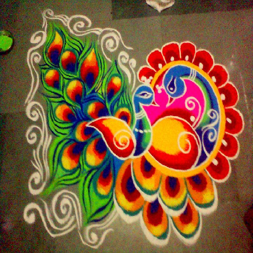 Rangoli Designs - Unique Rangoli