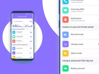 Flash call alert - flashlight ringtone APK download