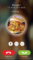 Calling prank burger Affiche