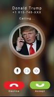 Calling Prank Donald Trump Affiche