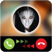 Ghost fake call icon