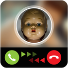 Fake call scary doll icône