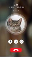 Talking Cat Calling Prank syot layar 1