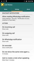 Call & WhatsApp Reminder Notes capture d'écran 3