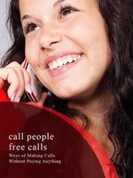 Call People Free Calls Guide الملصق