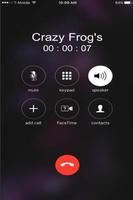 Fake Call From Crazy Frog's capture d'écran 2