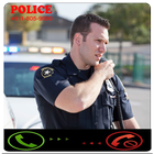 Fake Call Police icône