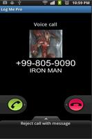 Real Call From Iron Hero Man Prank screenshot 1
