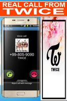 Real Call From Twice  Prank Plakat