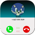 Fake Call From Sonic Simulator icon