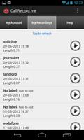 CallRecordMe HD Call Recording imagem de tela 3