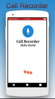 Super Automatic call recorder (RCE) Plakat