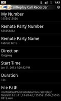 CallReplay Call Recorder ภาพหน้าจอ 1