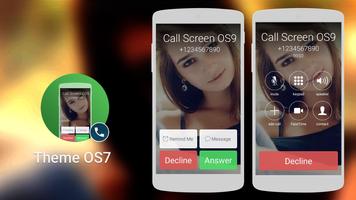 Call Screen Theme OS7 screenshot 2