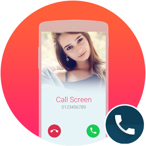 Call Screen Theme White