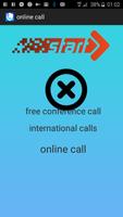 free international calls online Affiche