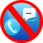 SMS ou chamada de bloco ícone