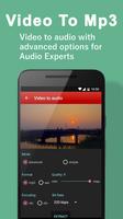 Video to MP3 Converter - Editor MP3 Ringtone App اسکرین شاٹ 1