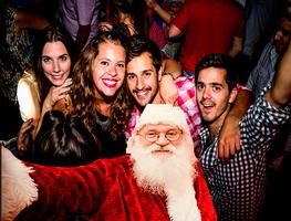 Santa Claus Selfie Joke poster