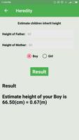 Baby height and weight capture d'écran 3