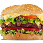 Гамбургер и Булочка с начинкой иконка