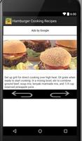Hamburger and Burger Recipes Affiche