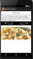 Sandwich Recipes capture d'écran 2