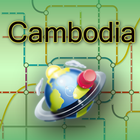 Cambodia Map biểu tượng