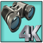 Caméra Zoom 4K icône