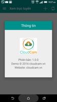 CloudCam الملصق