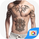 Camera Tattoo Sticker Editor APK